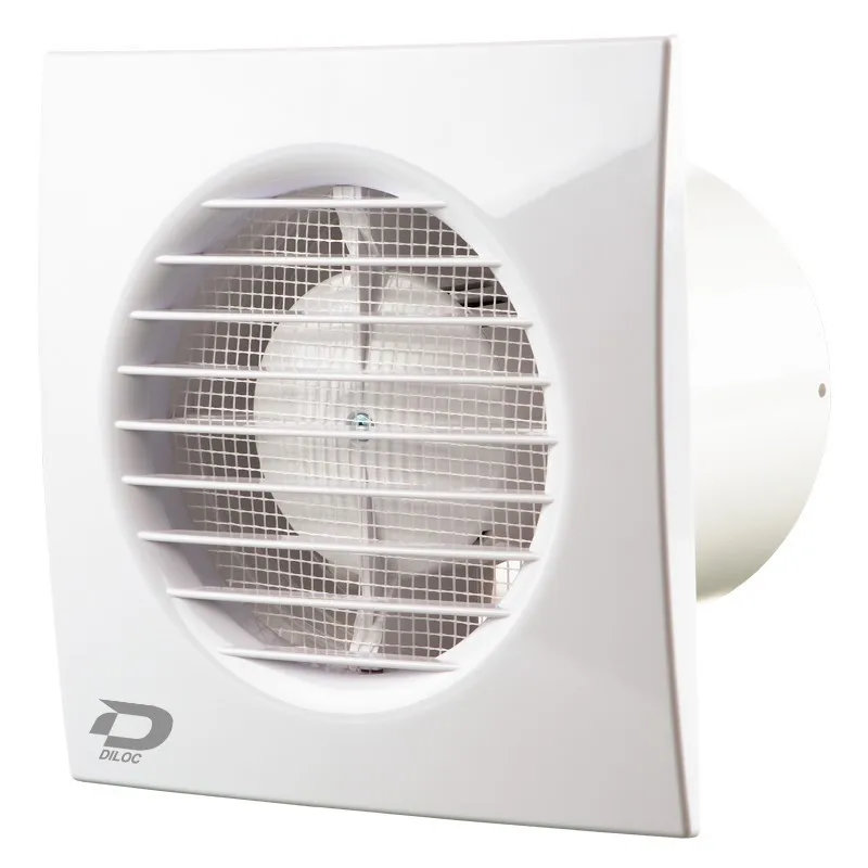 ASPIRATORE ELICOIDALE DA MURO D.100MM 14W 95m3/h